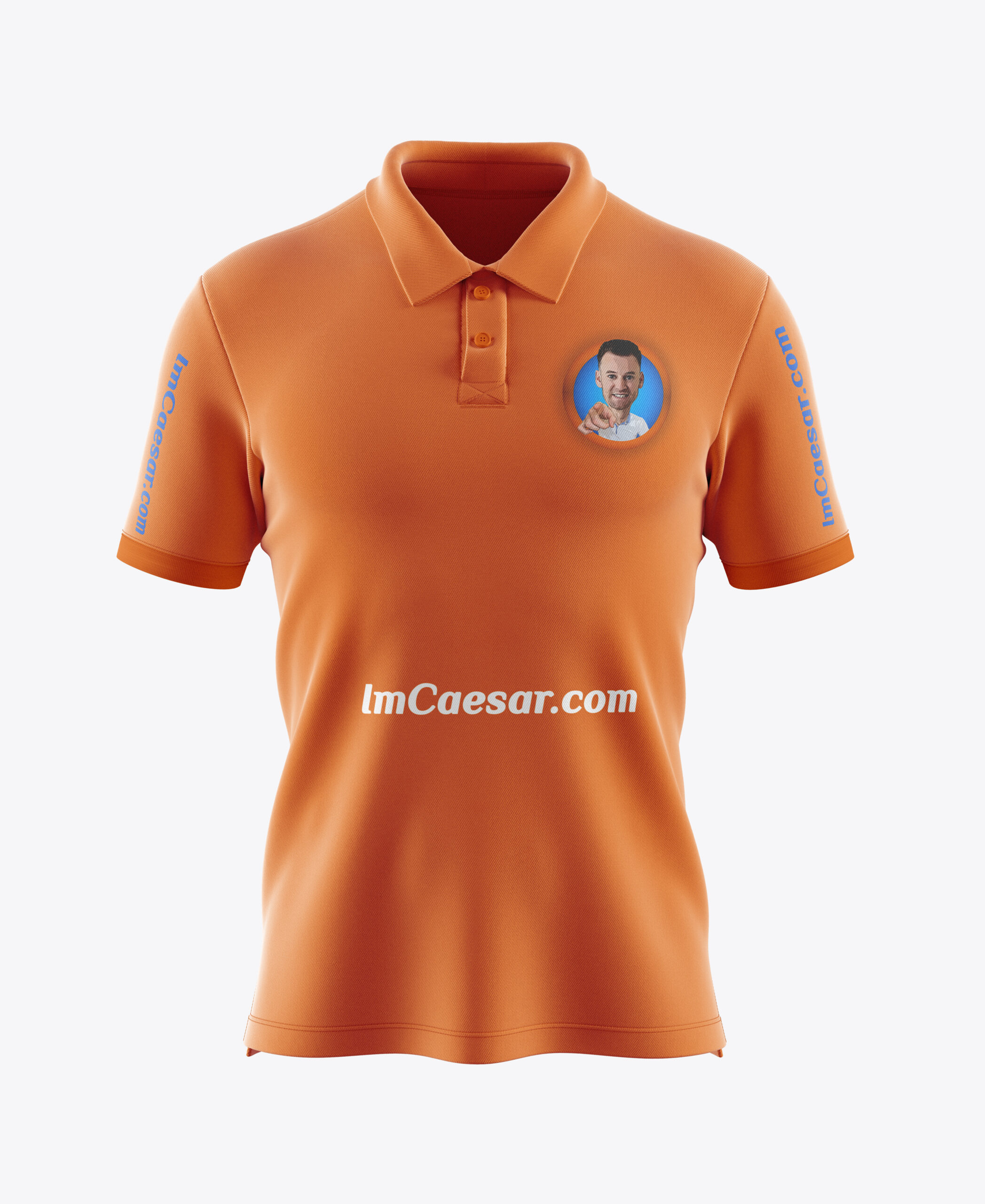 Caesar Giovanoni Polo Shirt Mockup
